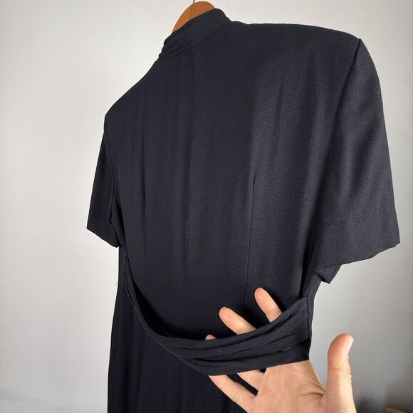 Vintage Romantic Floral Embroidery Vintage Ankle Length Dress - Picture 4 of 9